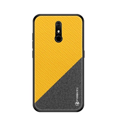 Case cover PINWUYO Honors Series Shockproof PC + TPU Protective Case for Nokia 3.2(Yellow)