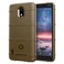Case cover Full Coverage Shockproof TPU Case for Nokia 3.1A(Brown)
