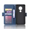 Case cover For Nokia 7.2 / 6.2 Wallet Style Skin Feel Calf Pattern Leather Case ，with Separate Card Slot(Blue)