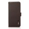 Case cover For Nokia C12 4G KHAZNEH Side-Magnetic Litchi Genuine Leather RFID Phone Case(Brown)