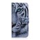 Case cover For Nokia 7.2 Coloured Drawing Pattern Horizontal Flip PU Leather Case with Holder &amp; Card Slots &amp; Wallet(Tiger)