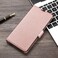 Case cover For Nokia 8.1 Plus / X71 Ultra-thin Voltage Side Buckle PU + TPU Leather Phone Case(Rose Gold)