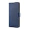 Case cover For Nokia 8.1 Plus / X71 Ultra-thin Voltage Side Buckle PU + TPU Leather Phone Case(Blue)