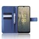 Case cover For Nokia C31 Diamond Texture Leather Phone Case(Blue)