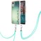 Case cove For Nokia C12 Electroplating Dual-side IMD Phone Case with Lanyard(Smile)