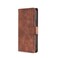Case cove For Nokia 9 PureView Skin Feel Crocodile Texture Magnetic Clasp PU Leather Phone Case(Brown)