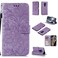 Case cove For Nokia 5.3 Lace Flower Embossing Pattern Horizontal Flip Leather Case , with Holder &amp; Card Slots &amp; Wallet &amp; Photo Frame &amp; Lanyard(Purple)