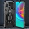 Case cover For Infinix Note7 Lite / Hot 9 Machine Armor Warrior Shockproof PC + TPU Protective Case(Space Gray)