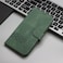 Case cover For Infinix Smart 6 / Smart 6 HD Cubic Skin Feel Flip Leather Phone Case(Green)