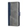 Case cover For Infinix Note 30 5G Contrast Color Side Buckle Leather Phone Case(Blue + Grey)