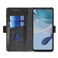 Case cover For Infinix Note 30 5G Contrast Color Side Buckle Leather Phone Case(Blue + Grey)