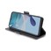 Case cover For Infinix Note 30 5G Contrast Color Side Buckle Leather Phone Case(Blue + Grey)