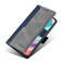 Case cover For Infinix Note 30 5G Contrast Color Side Buckle Leather Phone Case(Blue + Grey)