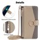 Case cover For Infinix Hot 11 Russian Version Crossbody Litchi Texture Leather Phone Case(Grey)