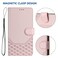 Case cover For Infinix Note 30 VIP Honeycomb Embossing RFID Leather Phone Case(Pink)