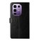 Case cover For Infinix Note 50 Pro 4G / Note 50 4G Y-shaped Pattern Flip Leather Phone Case(Black)