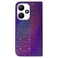 Case cover For Infinix Hot 30i Colorful Magnetic Buckle Leather Phone Case(Purple)
