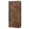 Case cover For For Infinix GT 10 Pro 5G RFID Anti-theft Brush Magnetic Leather Phone Case(Brown)