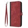 Case cover For Infinix Smart 8 Side Buckle Double Fold Hand Strap Leather Phone Case(Red)