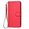 Case cover For Infinix Smart 8 YX0070 Carbon Fiber Buckle Leather Phone Case with Lanyard(Red)
