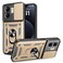 Case cover For Infinix Smart 9 / Hot 50i Sliding Camera Cover Design TPU+PC Phone Case(Gold)