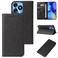 Case cover For Tecno Spark 10 Magnetic Closure Leather Phone Case(Black)