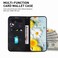 Case cover For Tecno Camon 19 Neo Lily Embossed Leather Phone Case(Black)