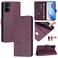 Case cover For Tecno Camon 19 Neo Smile Embossing RFID Leather Phone Case(Violet)