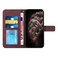 Case cover For Tecno Camon 17 Pro Retro Skin Feel Horizontal Flip Soft TPU + PU Leather Phone Case(Wine Red)
