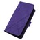 Case cover For Tecno Pova 4 Pro Crossbody 3D Embossed Flip Leather Phone Case(Purple)