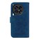 Case cover For Tecno Camon 30 Premier 5G Butterfly Rose Embossed Leather Phone Case(Blue)