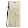 Case cover For Sony Xperia 1 II Tree &amp; Cat Pattern Pressed Printing Horizontal Flip PU Leather Case with Holder &amp; Card Slots &amp; Wallet &amp; Lanyard(Gold)