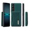 Case cover For Sony Xperia 1 VI DG.MING M2 Series 3-Fold Multi Card Bag + Magnetic Phone Case(Green)