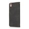 Case cover For Sony Xperia L1 Dual-color Stitching Leather Phone Case(Black Brown)