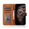 Case cover For Sony Xperia L1 Dual-color Stitching Leather Phone Case(Black Brown)