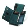Case cover For Sony Xperia 1 V DG.MING M2 Series 3-Fold Multi Card Bag + Magnetic Phone Case(Green)