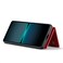 Case cover For Sony Xperia 1 V DG.MING M2 Series 3-Fold Multi Card Bag + Magnetic Phone Case(Red)