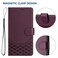 Case cover For Sony Xperia 1 VI 2024 Honeycomb Embossing RFID Leather Phone Case(Violet)