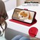 Case cover For Sony Xperia 5 V Cute Cats RFID Leather Phone Case(Red)