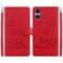 Case cover For Sony Xperia 5 V Cute Cats RFID Leather Phone Case(Red)