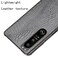 Case cover For Sony Xperia 1 III Shockproof Crocodile Texture PC + PU Case(Black)