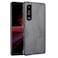 Case cover For Sony Xperia 1 III Shockproof Crocodile Texture PC + PU Case(Black)