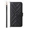 Case cover For Sony Xperia 1 VII Multifunctional 6-Card Slots Leather Phone Case with Wrist Strap(Black)