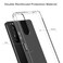 Case cover For Sony Xperia 1 II Scratchproof TPU + Acrylic Protective Case(Black)