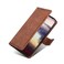 Case cover For Sony Xperia L1 Skin Feel Crocodile Texture Magnetic Clasp PU Leather Phone Case(Brown)