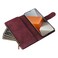 Case cover For Xiaomi Redmi Note 13 Pro+ Multifunctional Frosted Zipper Wallet Leather Phone Case(Wine Red)