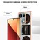 Case cover For Xiaomi Redmi Note 13 Pro 4G/Poco M6 Pro 4G Electroplating Marble Dual-side IMD Phone Case(Retro Radio)