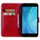 Case cover For Xiaomi  Redmi Note 5A Pro / Prime Roses Pressed Flowers Pattern Flip Leather Case with Holder &amp; Card Slots &amp; Wallet(Red)