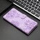 Case cover For Xiaomi Redmi Note 8T Cherry Blossom Butterfly Skin Feel Embossed PU Phone Case(Purple)
