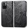 Case cover Butterfly Love Flowers Embossed Horizontal Flip Leather Case with Holder &amp; Card Slots &amp; Wallet &amp; Lanyard For Xiaomi Redmi 10(Black)